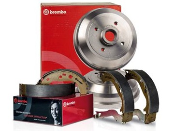 BREMBO БАРАБАНИ + ЩЕЛЕПИ SEAT CORDOBA IBIZA 6L 6J