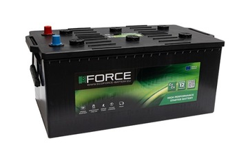 Вантажна батарея 220ah 1150a ліва + EcoForce 632 518x275x235mm