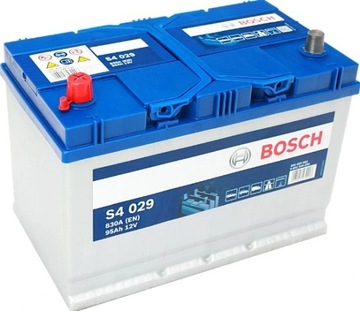 Акумулятор BOSCH S4 95ah 830A L + 0092S40290