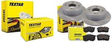 TARCZE KLOCKI P+T TEXTAR HONDA ACCORD VI 282MM