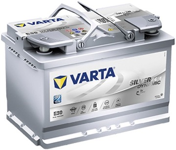 Аккумуляторная батарея VARTA SILVER AGM 70AH 760a E39