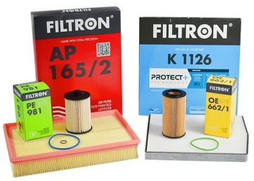 FILTRON KOMPLET FILTRÓW VOLVO S60 I 2.4 D