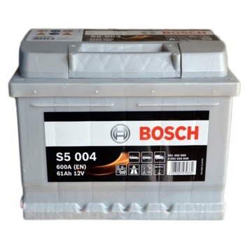 Акумулятор BOSCH 61AH + P SILVER S5