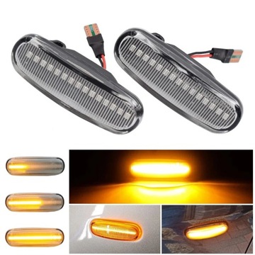 DYNAMICZNE KIERUNKOWSKAZY LED CITROEN NEMO 2008-