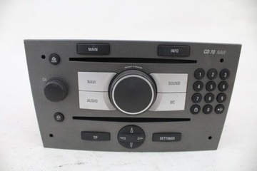 RADIO RADIOODTWARZACZ CD70 NAVI RDS OPEL VECTRA C