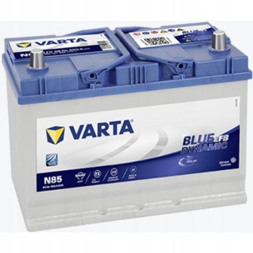 Akumulator Varta EFB Blue Dynamic 85Ah 800A R+ N85