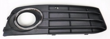 AUDI A4 B8 07-11 решітка радіатора галоген хром пра