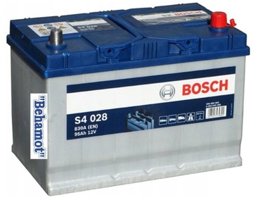 Акумулятор Bosch 12V 95ah / 830A S4028
