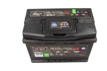 85-0004 AKUMULATOR 12V 72AH/720A L- 278X175X190 85