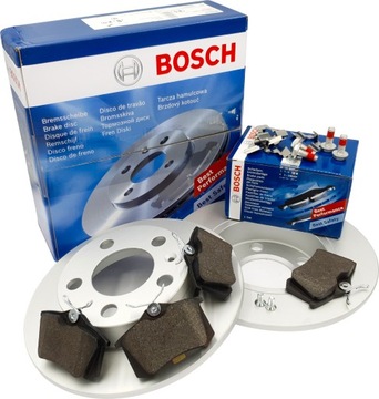 BOSCH TARCZE+KLOCKI TYŁ VW GOLF IV NEW BEETLE 232M