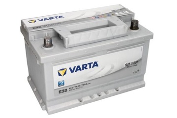 Акумулятор VARTA SILVER 74AH 750a P + E38 574402075