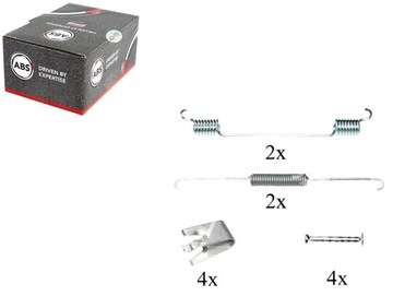 Монтажний комплект гальмівних колодок [A. B. S.]