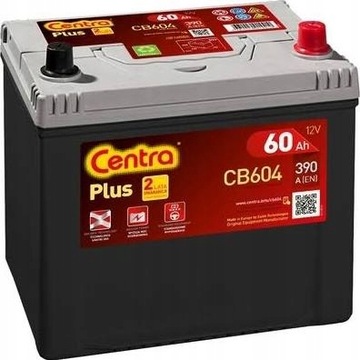 AKUMULATOR CENTRA PLUS 60AH 390A CB604