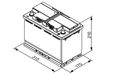 Акумулятор Bosch 0 092 T30 320