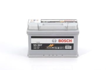 Акумулятор BOSCH S5 74Ah. 750А. Л - 278X175X175