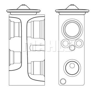Mahle AVE 3 000s Розширювальний клапан, кондиціонер