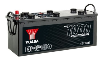 Акумулятор 12V 120AH / 680a 1000 Series Super Heavy