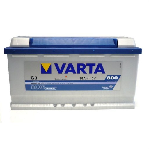 Akumulator 12V 95Ah 800A Blue Dynamic VARTA - 12