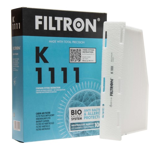Filtron Салонний фільтр K1111 AUDI A3 SEAT ALTEA - 1