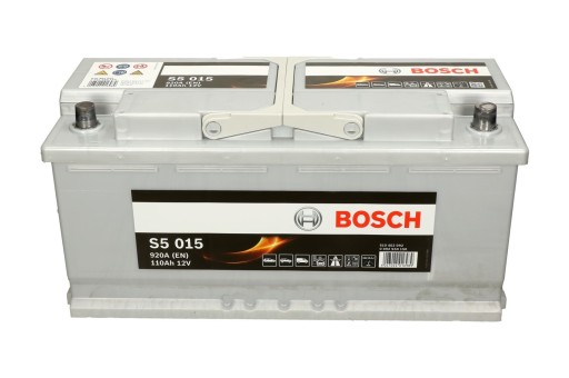 Акумулятор BOSCH 12V 110Ah/920A S5 393x175x190 B13 - 10