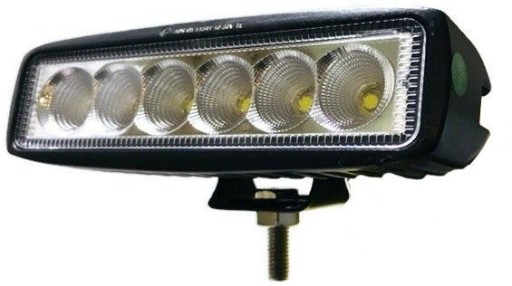 РОБОЧА ЛАМПА 6 LED ГАЛОГЕННА СМУГА LIGHTBAR 12V 24V - 1