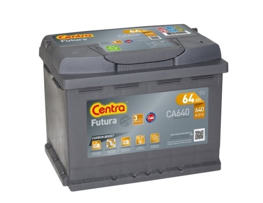 Akumulator Centra Futura CA640 12V 64Ah 640A - 1