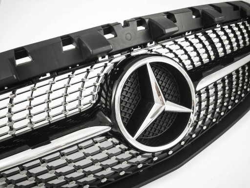 Mercedes GLA гриль X156 2013-2016 AMG Алмаз - 2