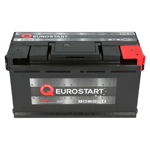 Akumulator EUROSTART SMF 12V 100Ah 850A (EN) P+ - 2