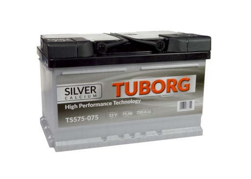 Akumulator Tuborg Silver 12V 75Ah 750A - 1