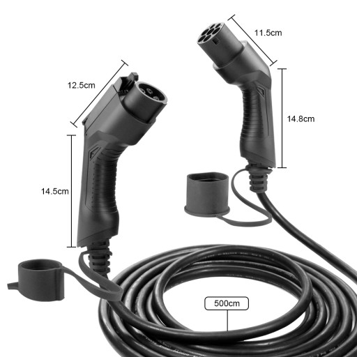 Kabel Type 1 7.2kW 32A 5m do ładowania EV PHEV - 4