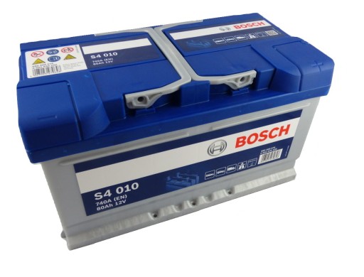 Akumulator BOSCH 12V 80Ah/740A S4 315x175x175 B13 - 14