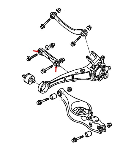 Втулка поперечної тяги RR OUTLANDER Lancer ASX - 2