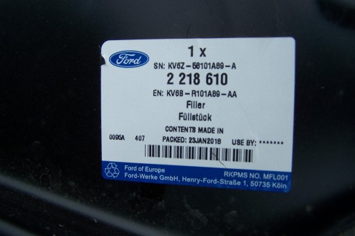Ford Focus mk2 лонжерон чаша KV6B-R101A89-AA - 3
