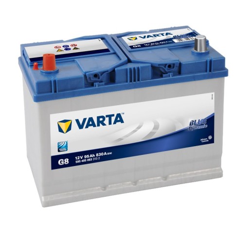 Акумулятор 95ah / 830A L + / G8-Varta BLUE DYNAMIC - 2