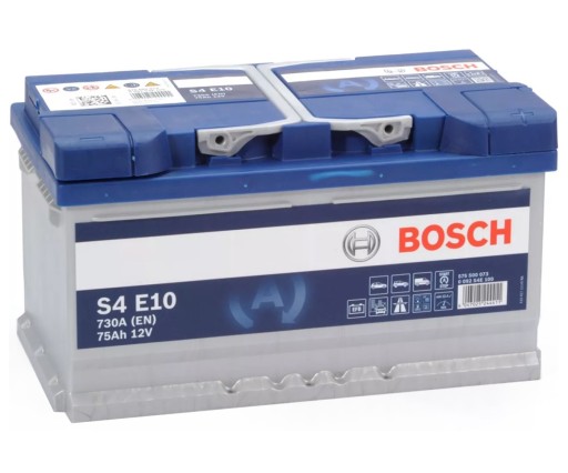 Акумулятор BOSCH P+ 75Ah 730a START STOP EFB 0 092 S4E 100 12V - 1