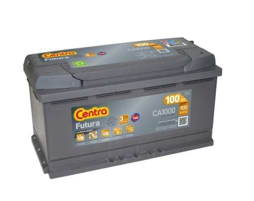 Akumulator Centra Futura 12V 100Ah 900A CA1000 - 1