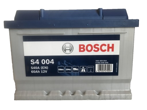 АКУМУЛЯТОР BOSCH 60AH / 540A ЗАВЖДИ ПОТОЧНІ ПОСТАВКИ - 1