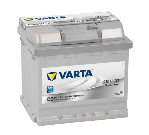Akumulator Varta Silver C30 12V 54Ah 530A - 1