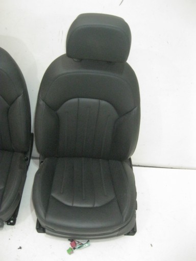 AUDI A8 4H сидіння передні сидіння передні чорні - 7
