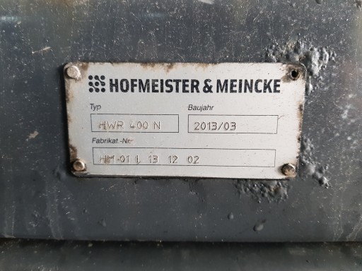 Гідравлічна рама BDF контейнер HOFMEISTER HWR400N - 3