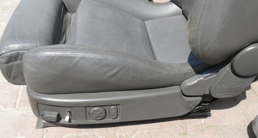 FOTEL KIEROWCY PASAŻERA KANAPA RECARO AUDI A8 D2 - 5