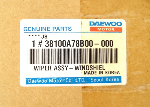 Двигун склоочисника DAEWOO Tico orig. - 5