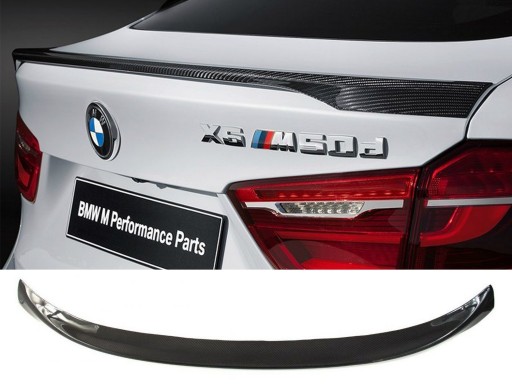 Крило спойлер BMW X6 F16 2014 + carbon - 1