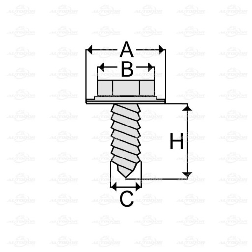 AUDI SEAT SKODA VOLKSWAGEN ГВИНТ ГВИНТ 10 ШТ TORX - 2