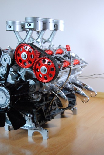 Двигатель после восстановления AUDI A3 VW GOLF 2.0 TDI CUN - 5