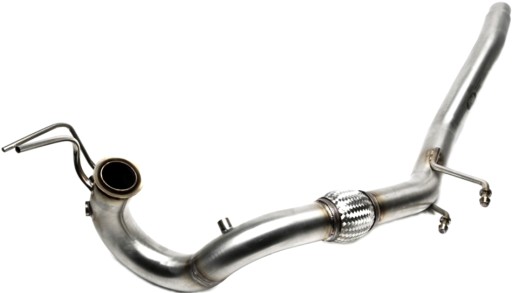 VW EOS 1F 1.9 / 2.0 TDI Downpipe та TECHNIX - 1