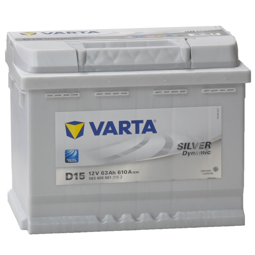Акумулятор Varta 63AH 610A P+ - 10