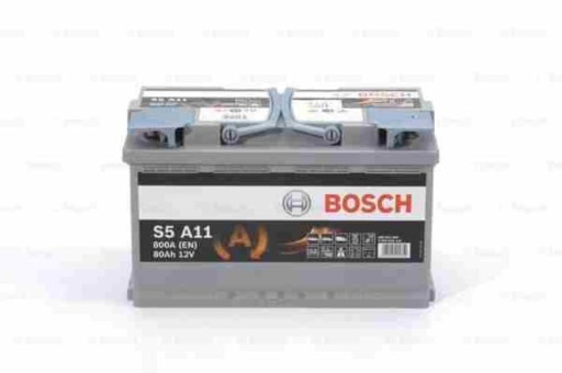 Bosch AGM start stop 80ah 800A КРК пікап монтаж - 1