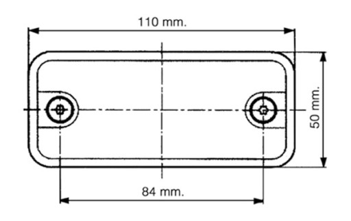 Lampa Obrysówka Led Boczna Daf LF CF XF 85 95 105 - 3