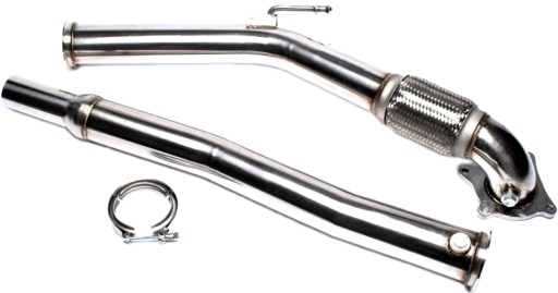 VW PASSAT B6 3C 1.8 / 2.0 TFSI Downpipe та Технікс - 1